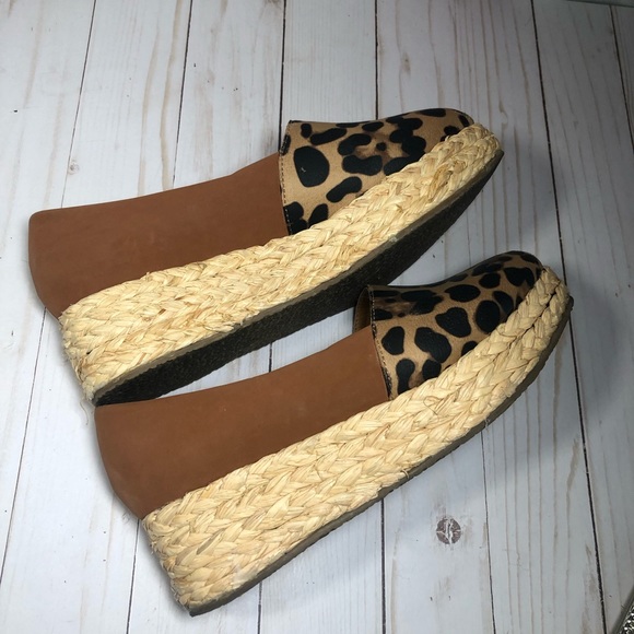 Nomad Brand - Leopard Print Espadrilles - Size 8 - Picture 9 of 15